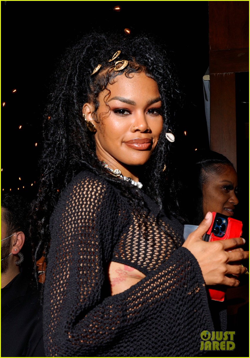 teyana taylor goes sexy in sheer for maxim hot 100 event 17