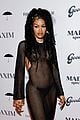 teyana taylor goes sexy in sheer for maxim hot 100 event 05