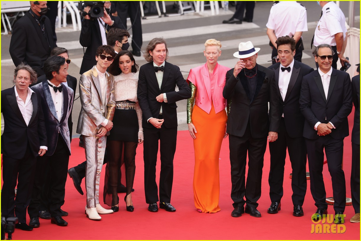 timothee chalamet tilda swinton more french dispatch cannes 014586934