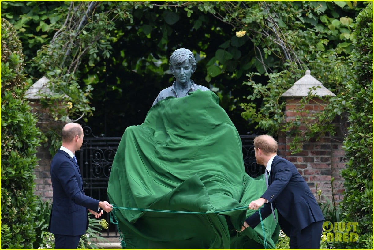 prince william prince harry reunite statue unveiling 054580024