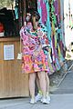darren criss wife mia colorful outfits during lunch date 05