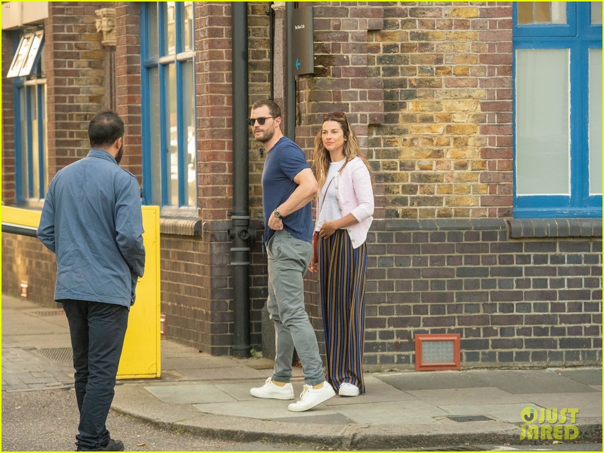 jamie dornan out and about with wife amelia warner 144603593