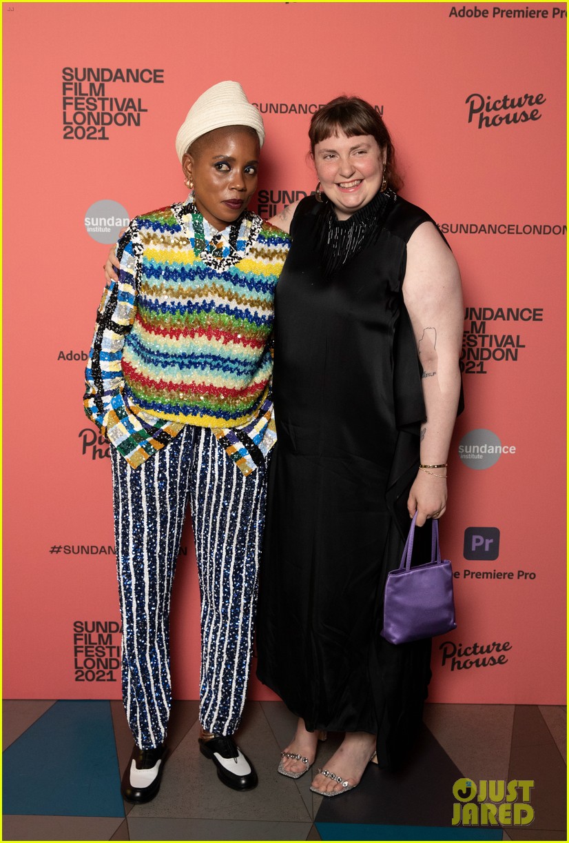 Lena Dunham Cozies Up to Boyfriend Luis Felber at 'Zola' Screening in