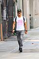 justin theroux shows off his mustache walk around nyc 01