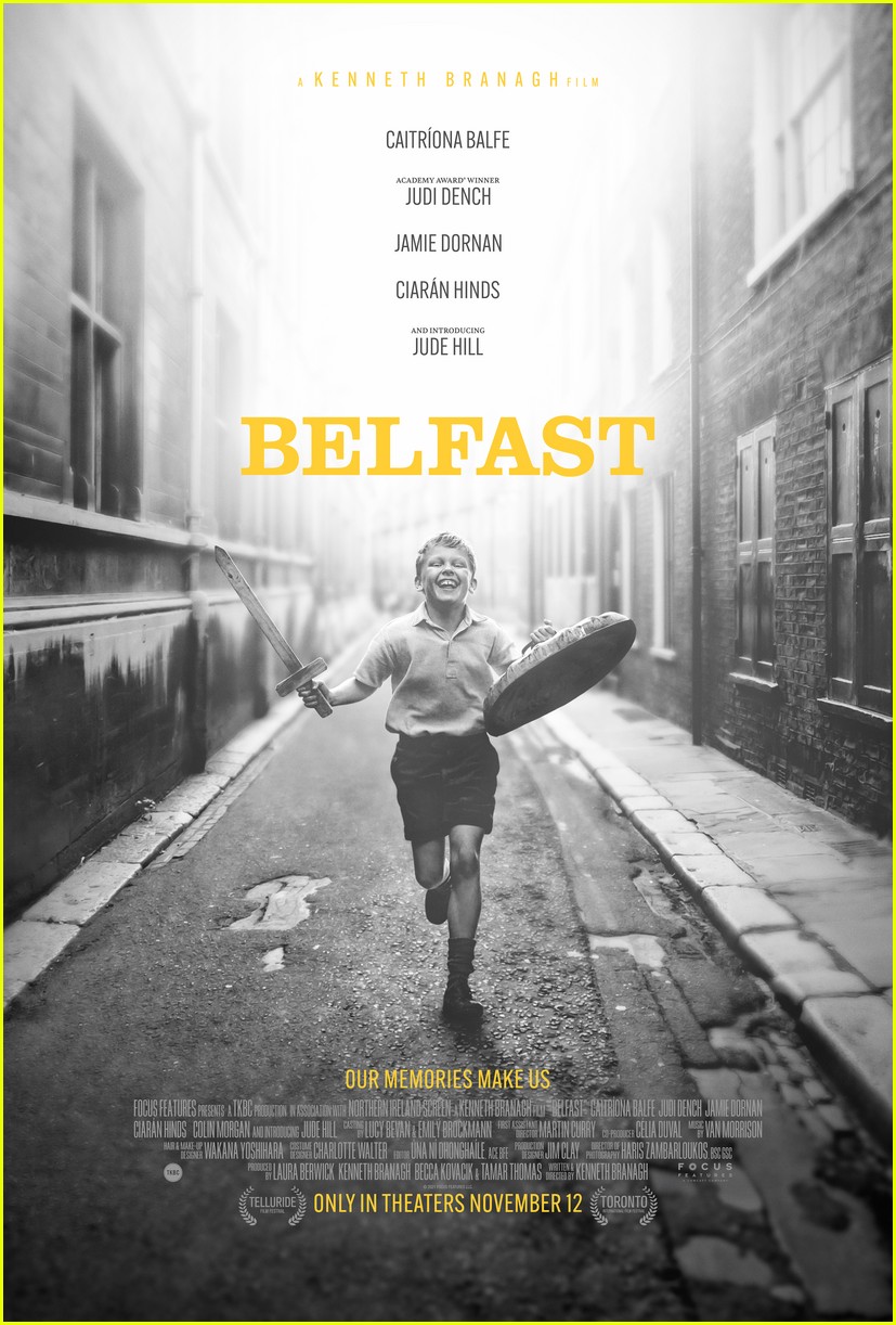 Jamie Dornan & Caitriona Balfe Star in 'Belfast' Watch the New