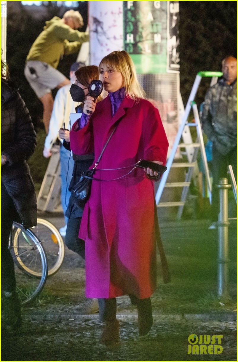 Kaley Cuoco Spotted Filming 'The Flight Attendant' Season 2 in Germany
