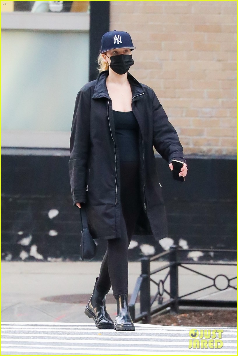 Jennifer Lawrence Makes Rare Solo Outing Amid Pregnancy News Photo
