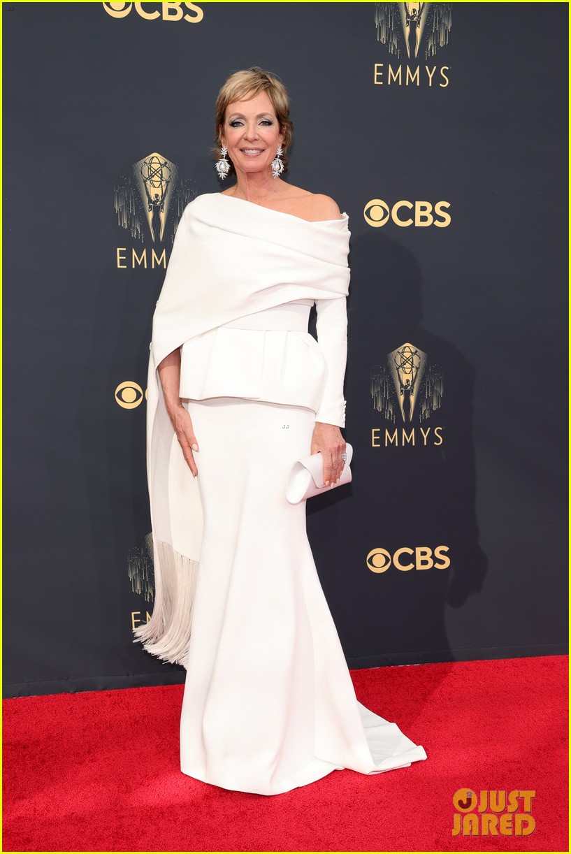 Comedy Nominees William H. Macy & Allison Janney Arrive at Emmys 2021