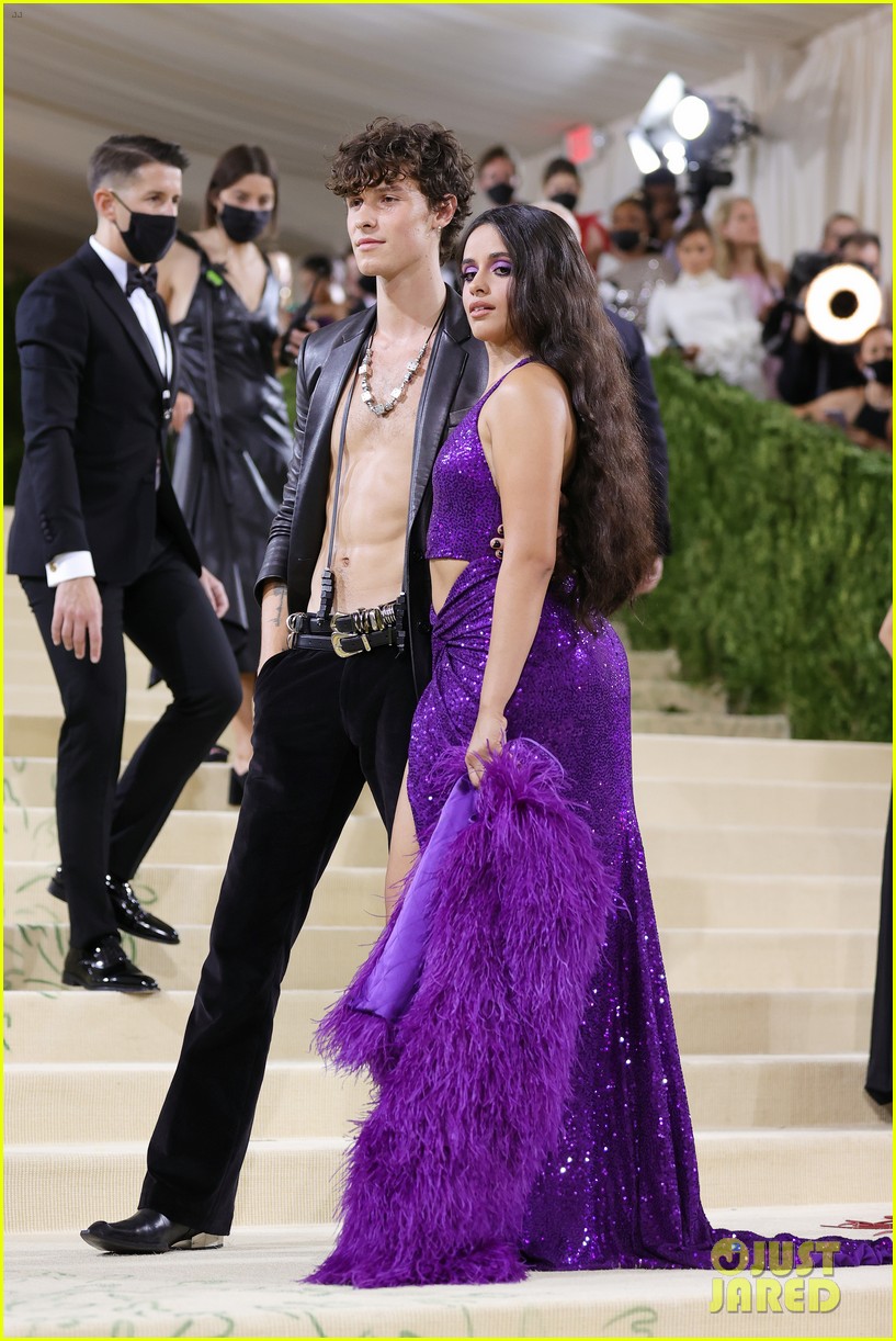 shawn mendes shirtless met gala with camila cabello 144623259