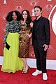 mary louise parker supported by her kids at tony awards 01