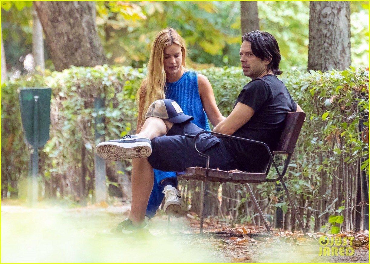 Sebastian Stan Packs on PDA with Girlfriend Alejandra Onieva During an Afternoon in the Park