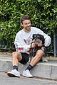 chace crawford morning walk with dog shiner 03