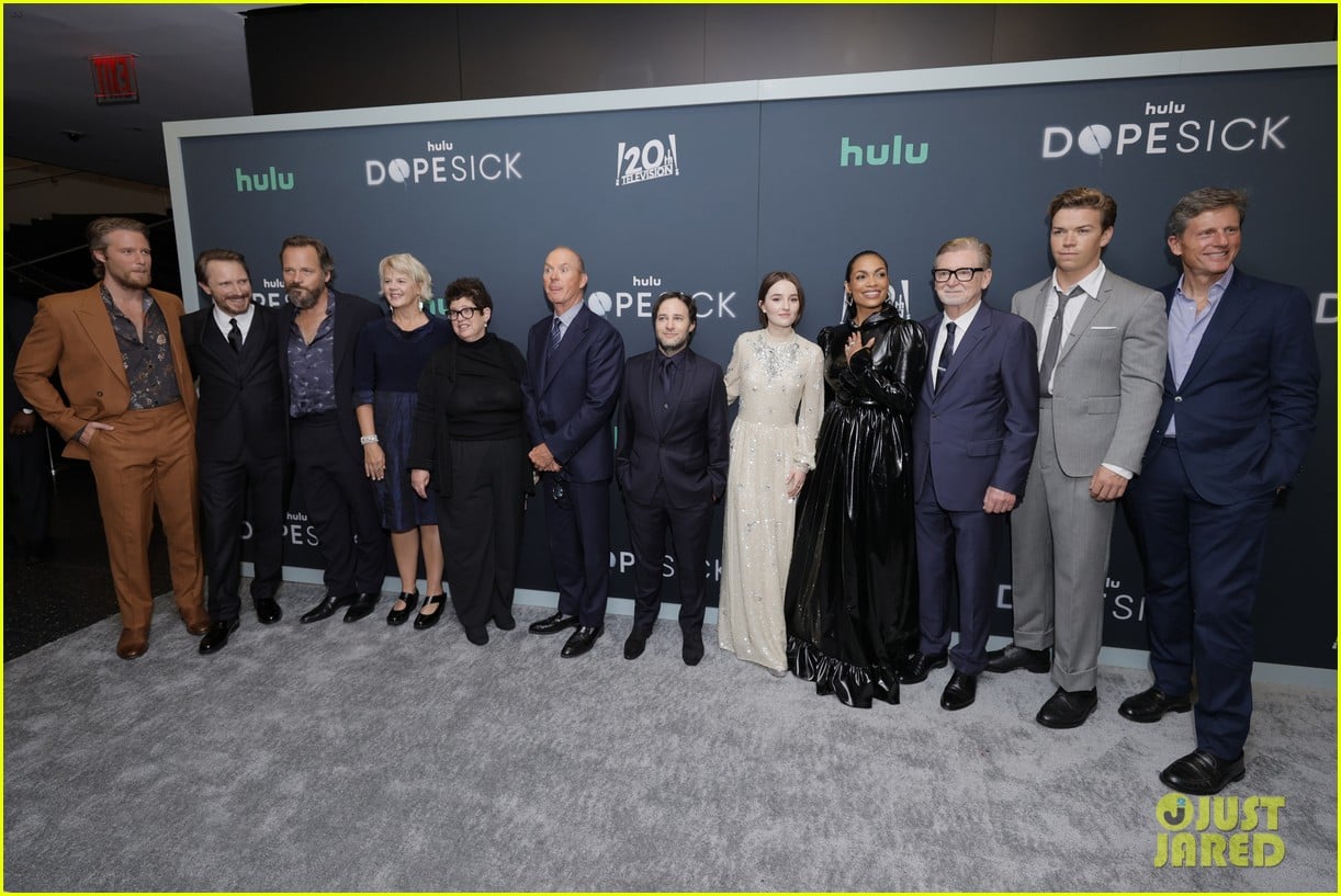 Michael Keaton, Kaitlyn Dever & Rosario Dawson Premiere 'Dopesick' in