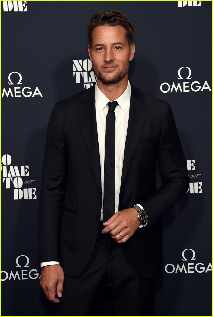 justin hartley alessandra ambrosio no time to die screening 104640792