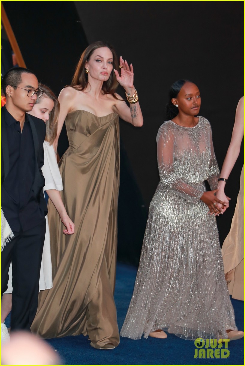 angelina jolie and kids at eternals premiere 25