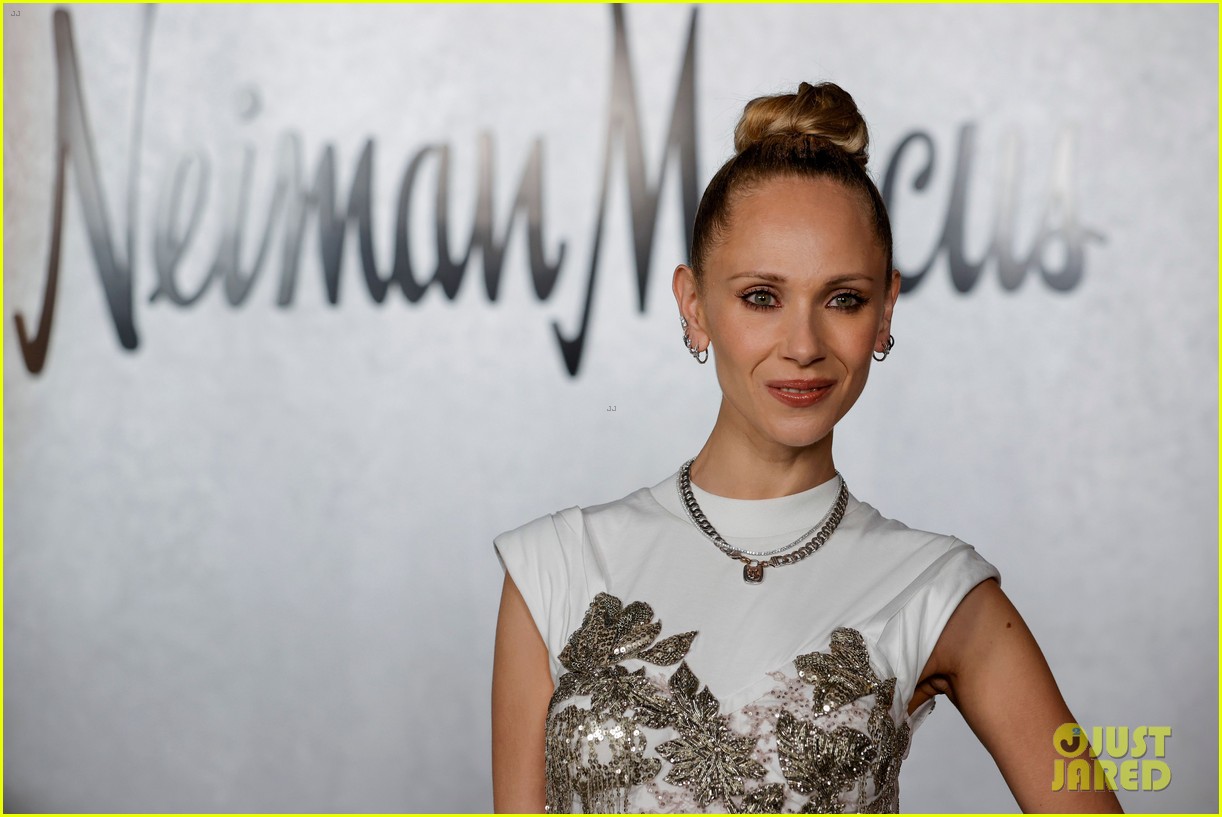 phil dunster juno temple neiman marcus holiday event 15
