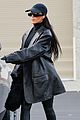 kim kardashian wears leather latex outfit out in la 02