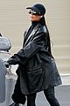 kim kardashian wears leather latex outfit out in la 13