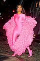 kim kardashian wows in pink outfit for snl after party 01