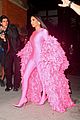 kim kardashian wows in pink outfit for snl after party 16