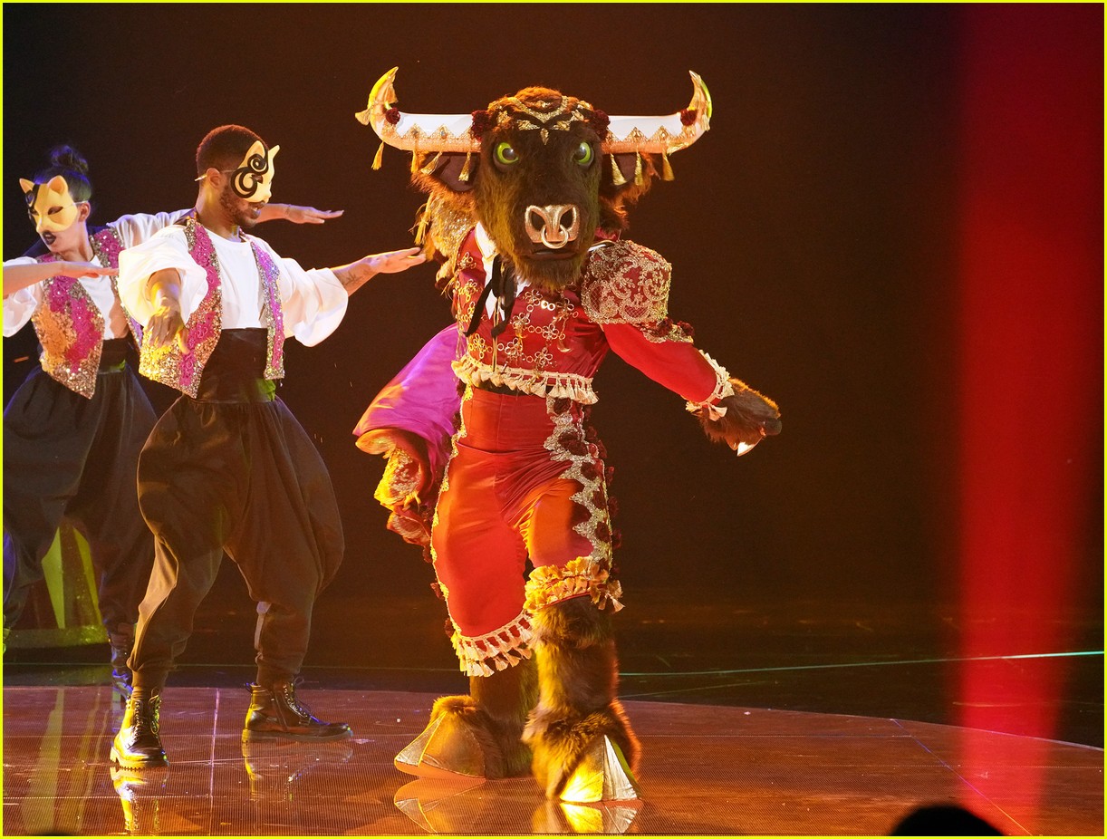 the bull performs on the masked singer 024639758