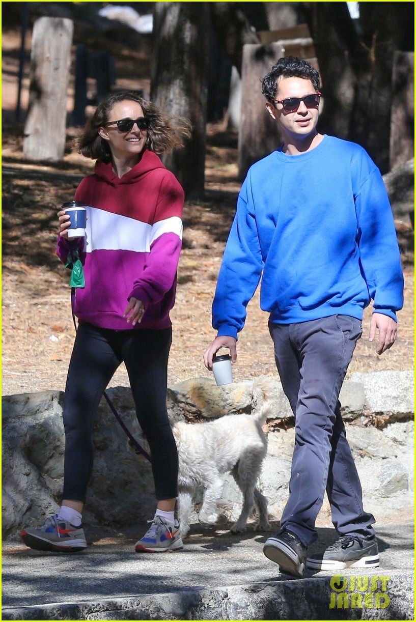 natalie portman spotted hiking with max minghella 204649250