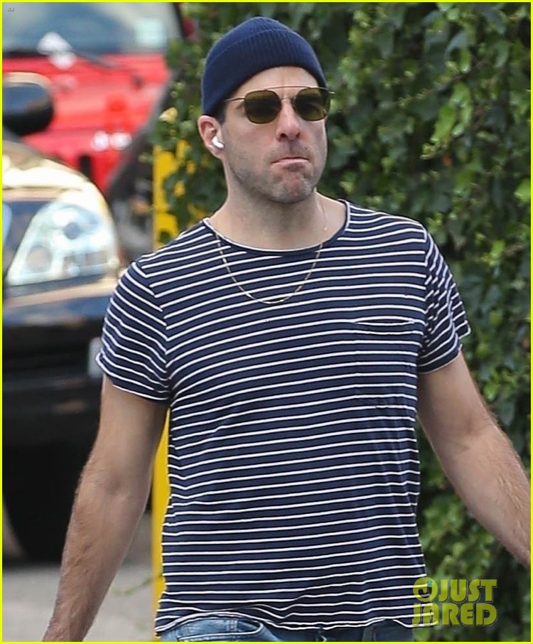 zachary quinto goes for a walk with his dogs nyc 024643946