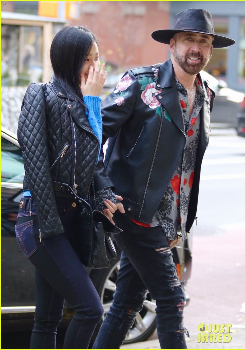 Nicolas Cage & Wife Riko Shibata Spotted Making a Unique Purchase While