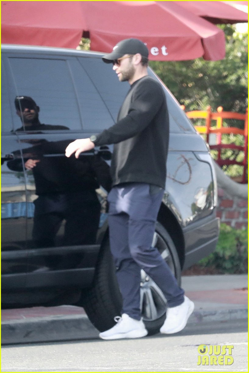 chace crawford goes on daily walk with his dog shiner 064664605