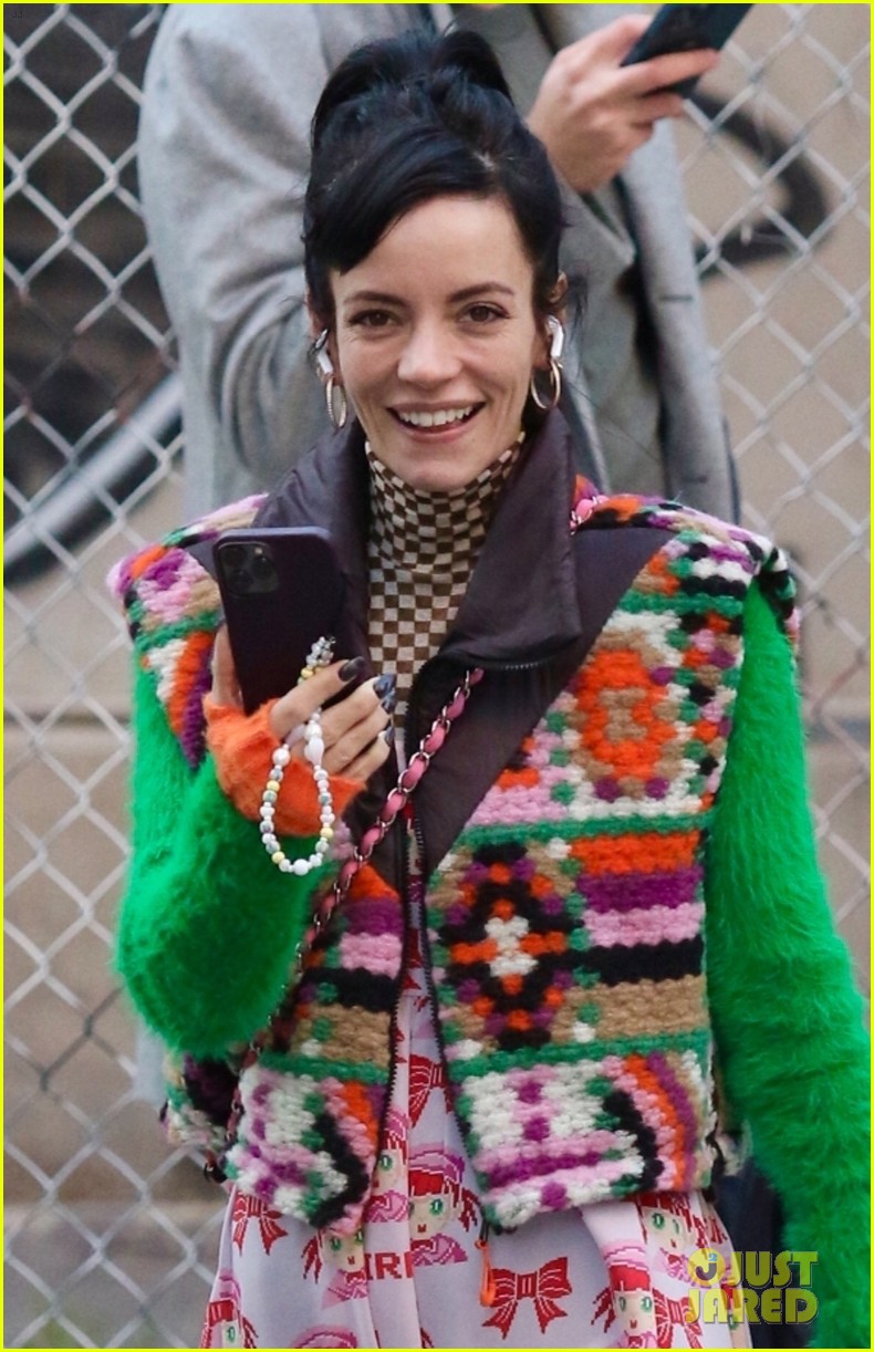 lily allen sports colorful look in nyc 034667670