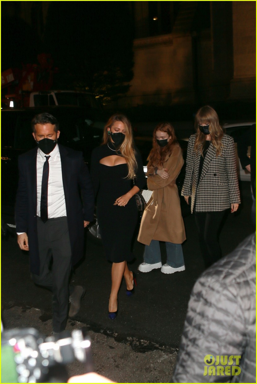 taylor swift joined by blake lively ryan reynolds at snl after party 174659770