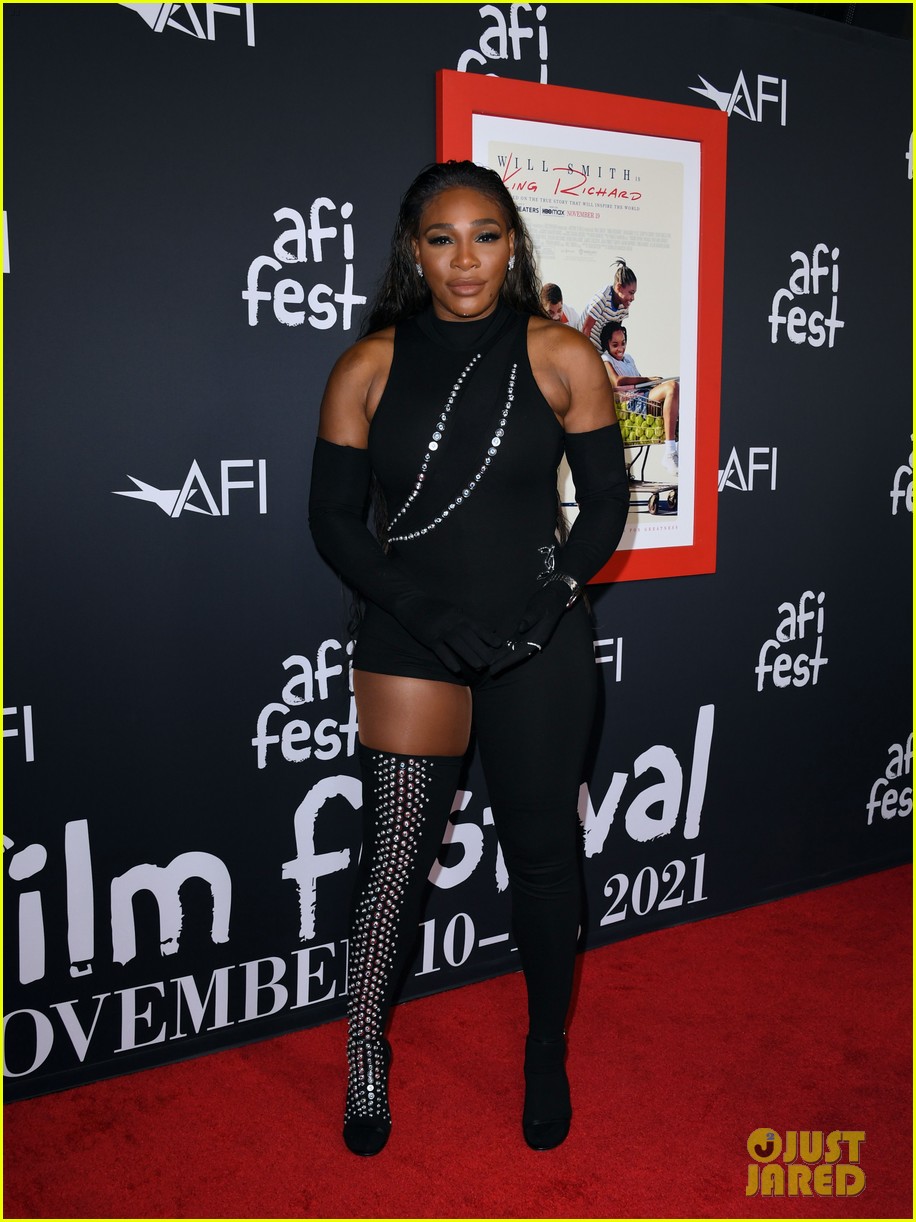 serena williams joined by alexis ohanian olympia at king richard premiere 074660348