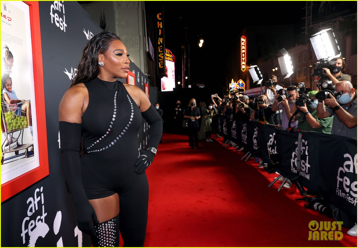 serena williams joined by alexis ohanian olympia at king richard premiere 234660364