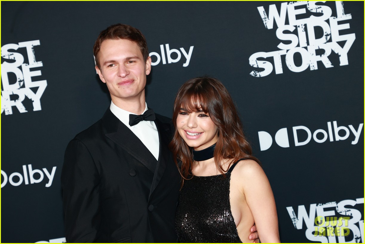 ansel elgort supported by violetta komyshan west side story la 114675078