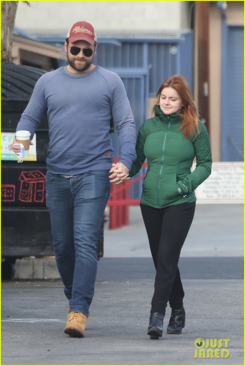 Ariel Winter & Boyfriend Luke Benward Hold Hands During a Lunch Date in