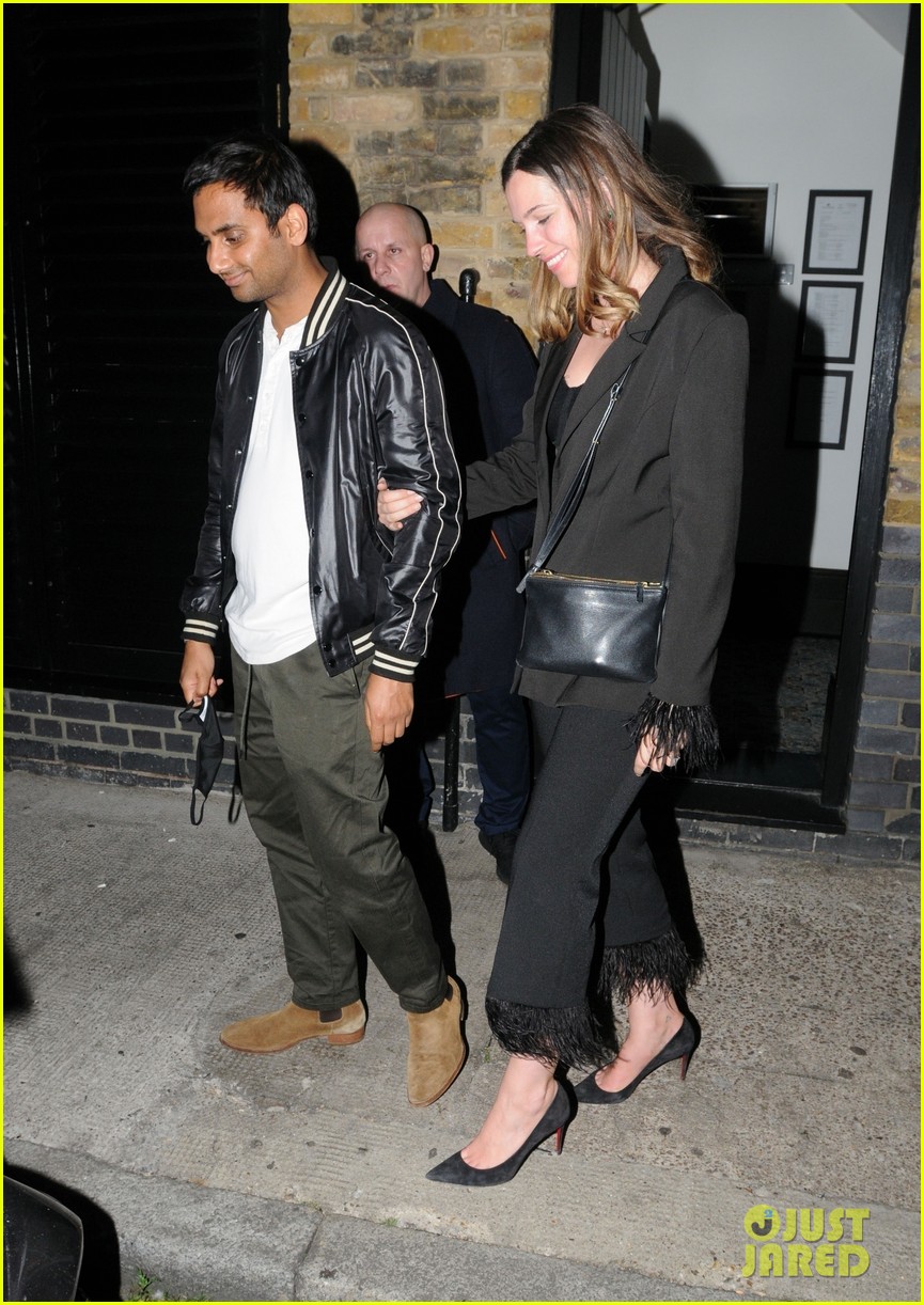 aziz ansari is engaged to seren campbell 10