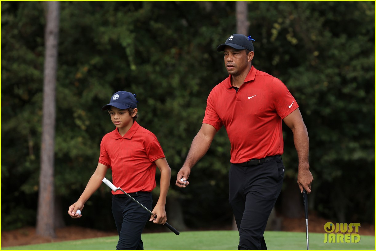 tiger woods son charlie come in second pnc championship 094680945