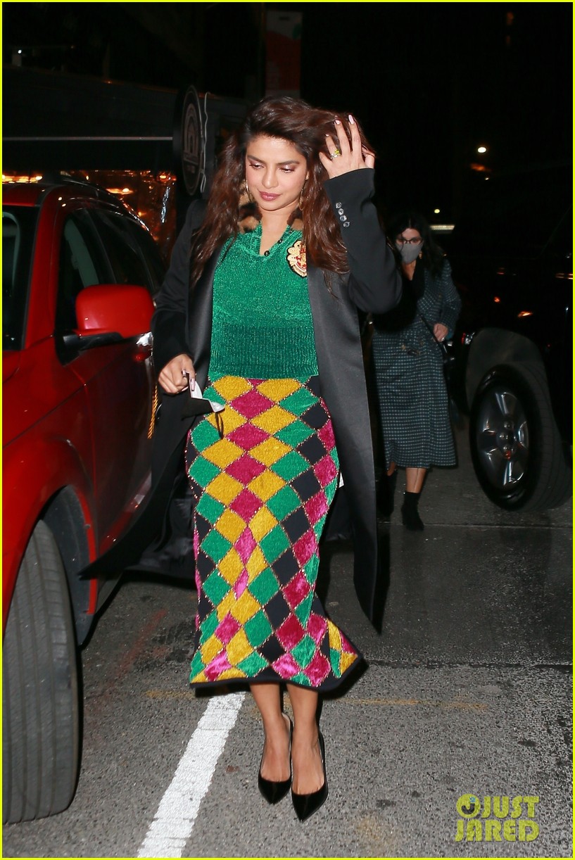 priyanka chopra sports colorful outfit for dinner in nyc 054679030