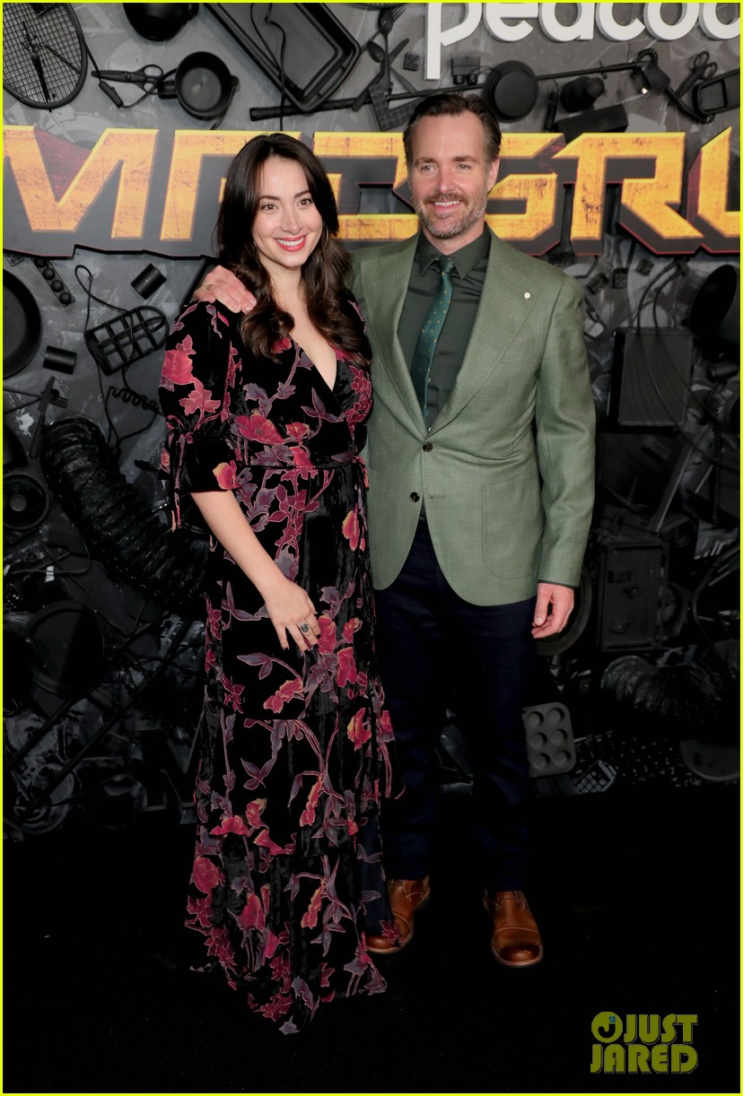 will forte joined by wife olivia modling macgruber premiere 224675690