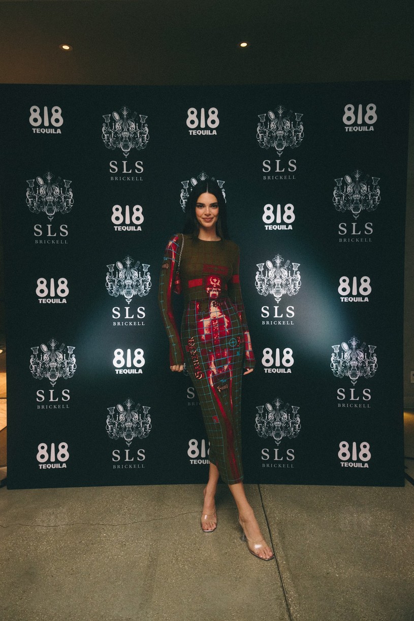 kendall jenner miami 818 tequila event miami 074673432