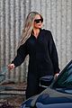 khloe kardashian goes cozy fuzzy jumpsuit leaving photo shoot 10