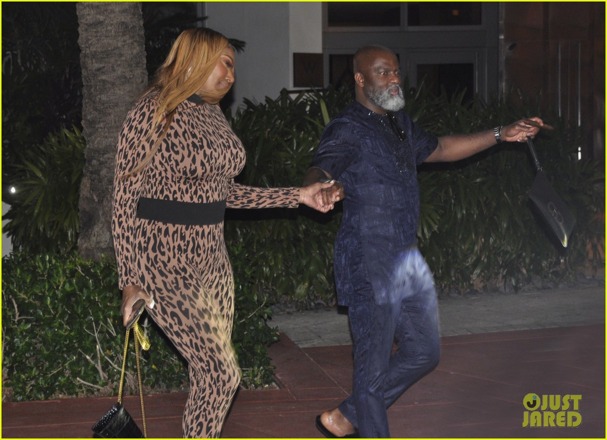nene leakes holds hands nyonisela sioh night out in miami 024680888