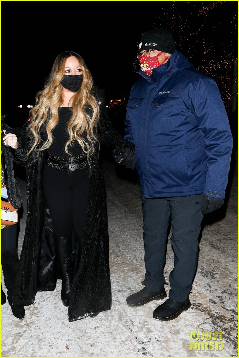 Mariah Carey & Boyfriend Bryan Tanaka Go Christmas Shopping in Aspen