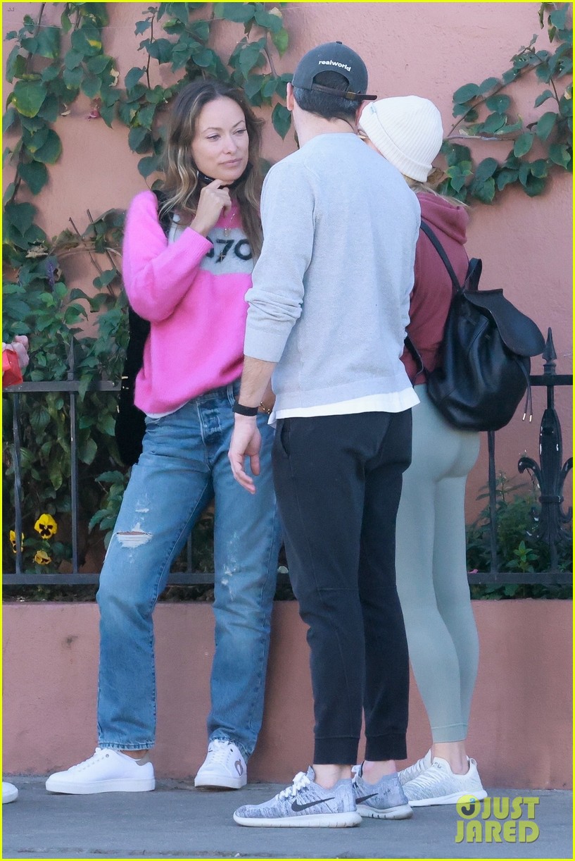 olivia wilde spotted hanging out with jordan c brown 154677588