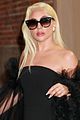 lady gaga wows in little black dress for jimmy kimmel live 06