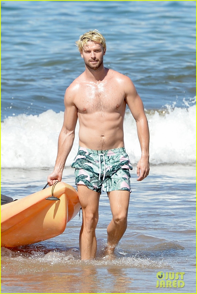 patrick schwarzenegger shows off fit physique in hawaii 08