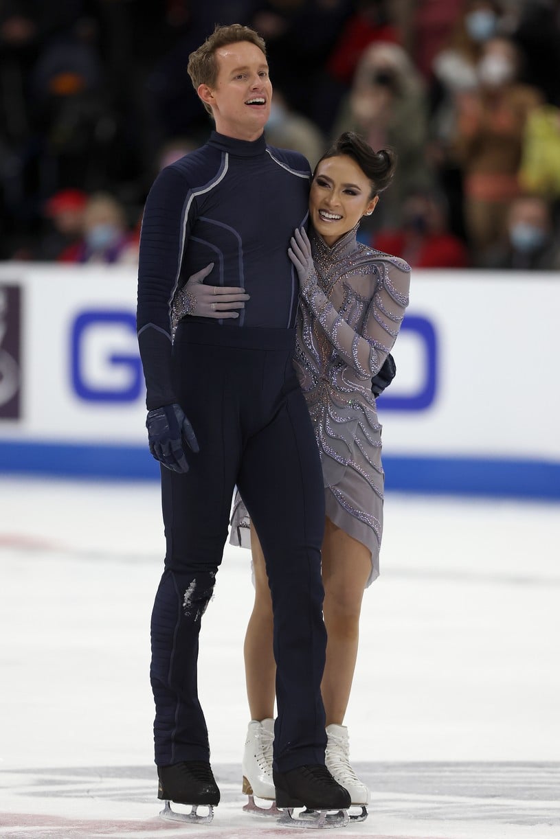 Ice Dancers Madison Chock & Evan Bates Open Up About Their Off The Rink