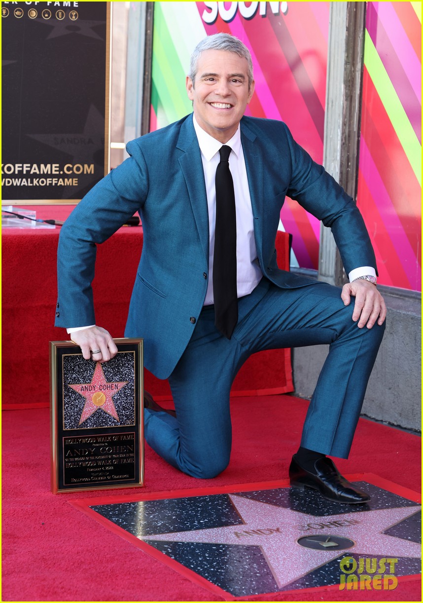 Andy Cohen Gets Star on Hollywood Walk of Fame, Son Ben Joins Him at ...