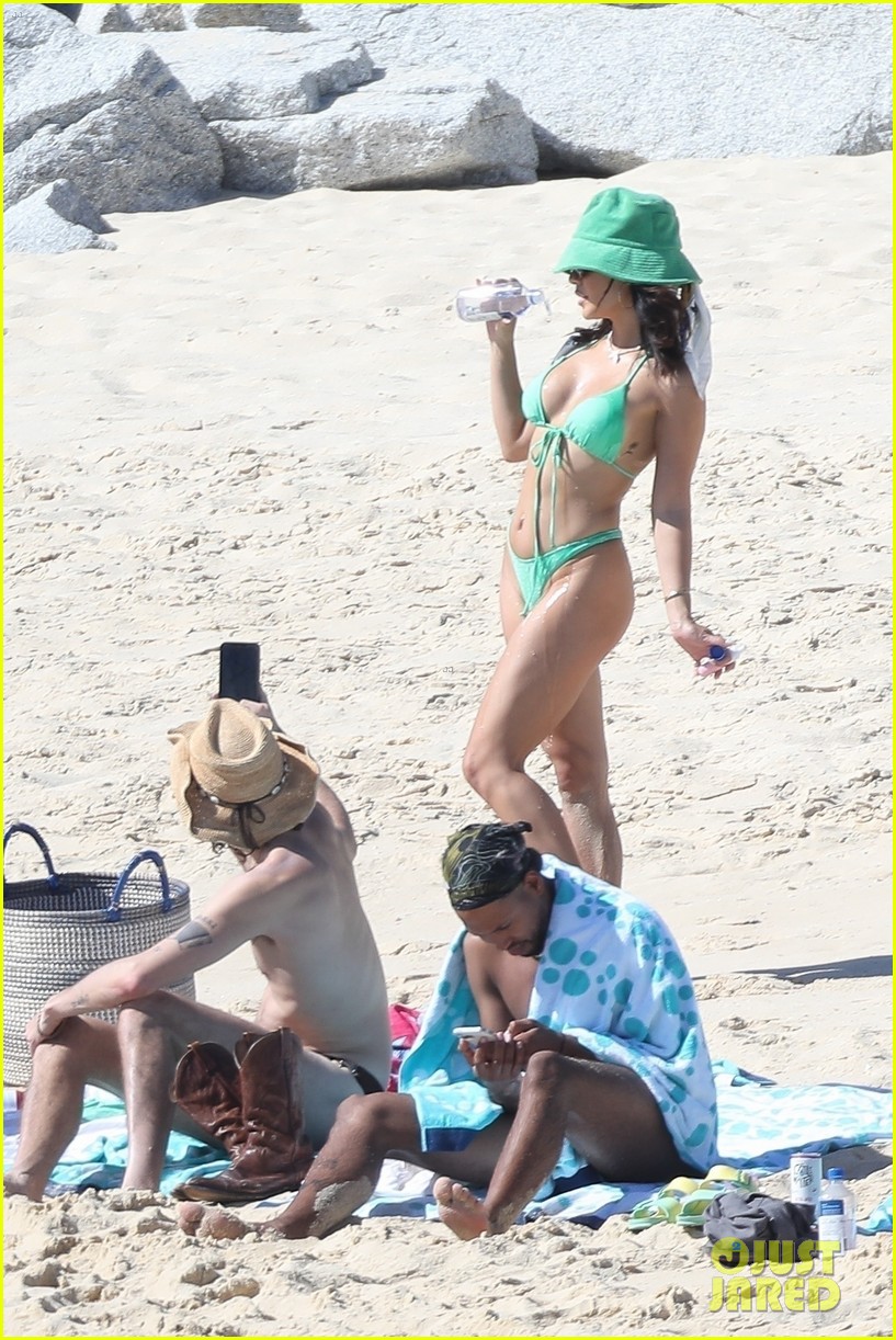 vanessa hudgens rocks mint green bikini on vacation in mexico 224698036