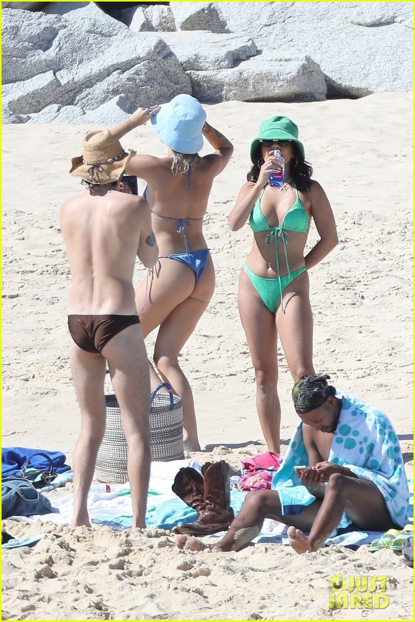 vanessa hudgens rocks mint green bikini on vacation in mexico 324698046